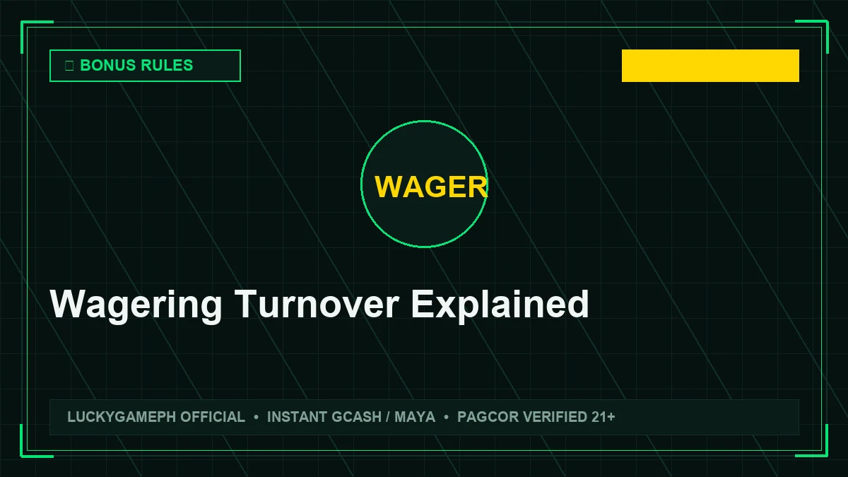 Wagering Turnover Rules